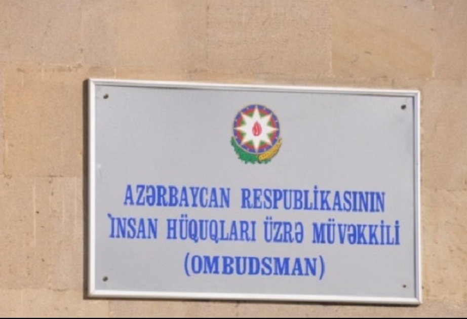 Ombudsman Aparatı aztəminatlı ailələrə ərzaq yardımları edib