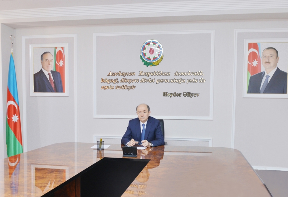 Ədliyyə naziri tərəfindən bölgə vətəndaşlarının videoqəbulu keçirilib