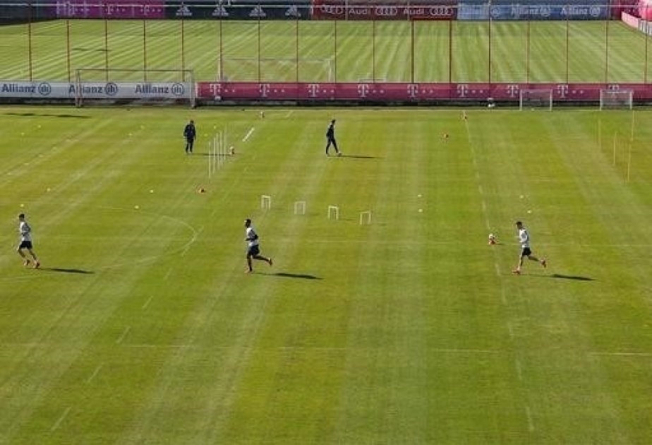 “Bavariya” komandası növbəti məşqinə çıxıb