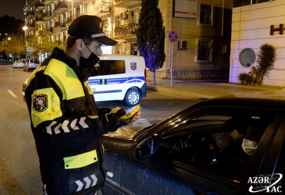Yol polisi: Bu günədək 25 min 402 hərəkət iştirakçısı məsuliyyətə cəlb olunub