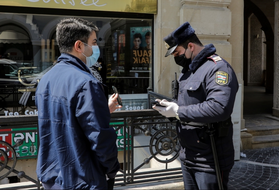Karantin rejimi ilə əlaqədar paytaxtda polis mütəmadi olaraq qabaqlayıcı tədbirlər həyata keçirir