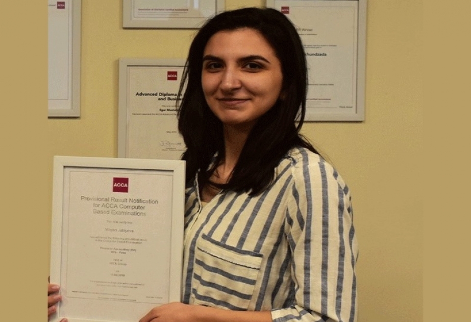 UNEC tələbəsinin uğuru