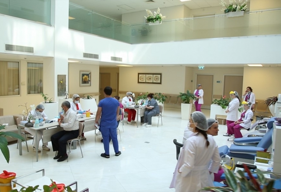 Talassemiya və hemofiliya xəstəliyindən əziyyət çəkən uşaqlara yardım məqsədilə qanvermə aksiyası təşkil olunub