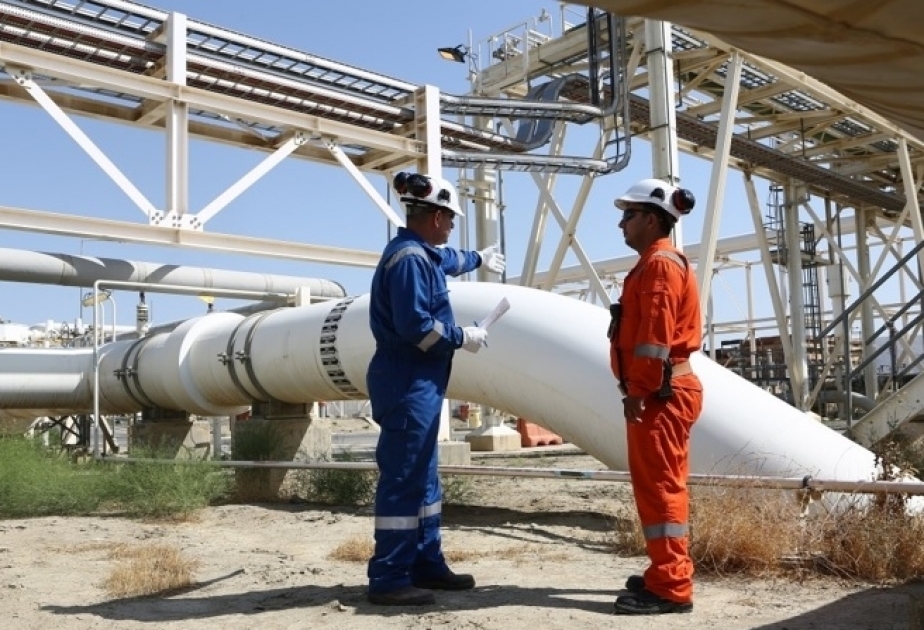 El petróleo transporto a través del oleoducto Bakú-Tbilisi-Ceyhan