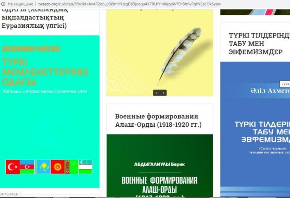 Beynəlxalq Türk Akademiyası onlayn kitabxana yaradıb
