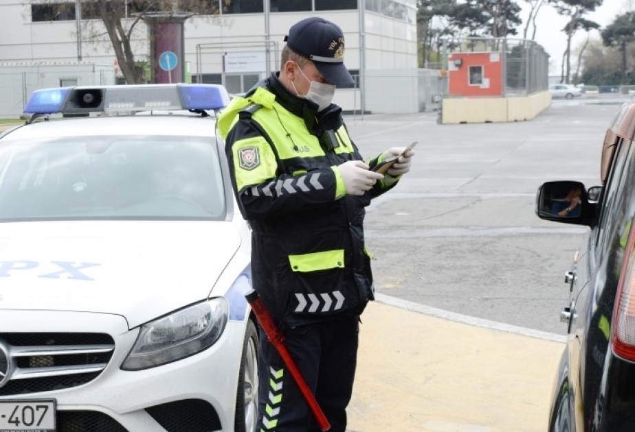 Yol polisi: 29 min 642 hərəkət iştirakçısı məsuliyyətə cəlb edilib