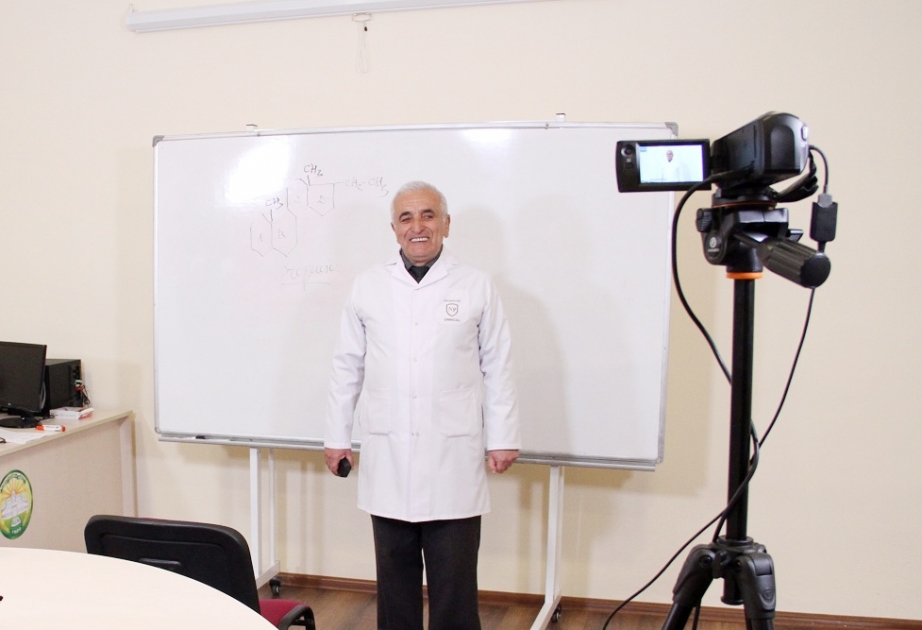 ADAU-nun professor-müəllim heyəti tərəfindən tələbələrə 150-dən çox onlayn dərs keçirilib