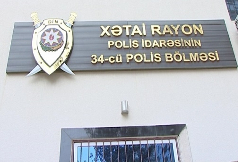 Avtoyuma məntəqəsindən avtomobil qaçırmaqda şübhəli bilinən şəxs yaxalanıb