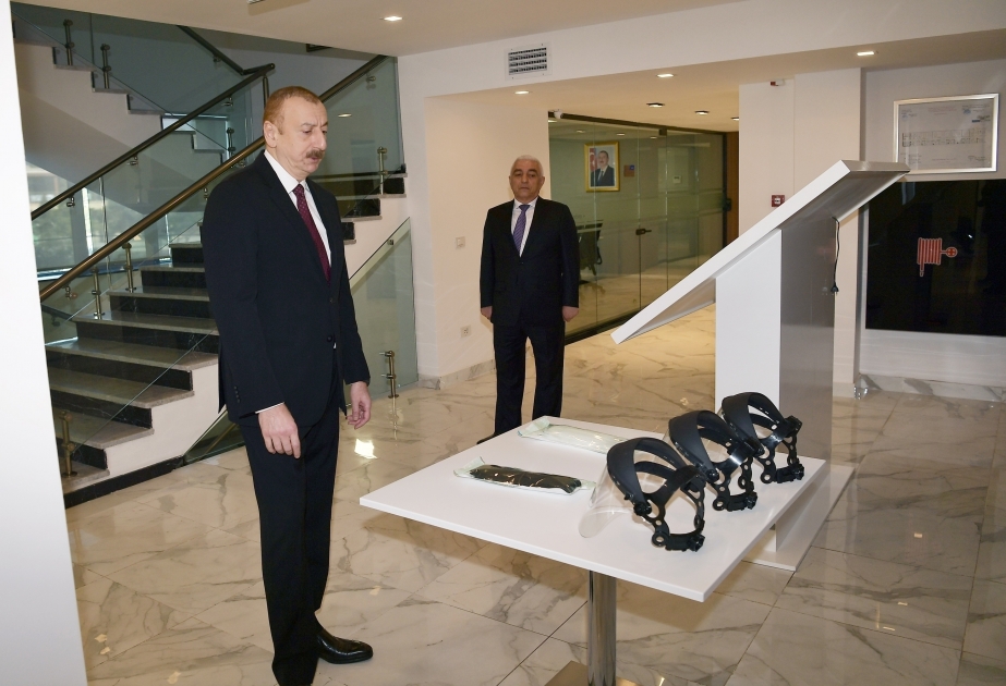 Ilham Aliyev inauguró el principal complejo administrativo, científico, educativo y de laboratorio de AzerEnergy, recientemente reconstruido