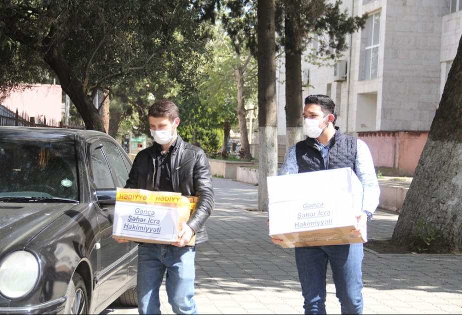 Pasxa bayramı münasibətilə Gəncədəki Rus İcmasının üzvlərinə sovqat paylanılıb