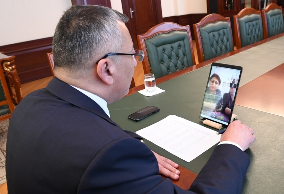 Dövlət Komitəsinin sədri növbəti videoqəbul keçirib