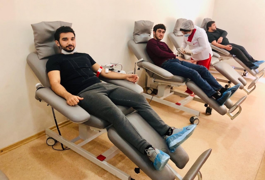 “Qızıl əlcək” idman klubu qanvermə aksiyasına qoşulub