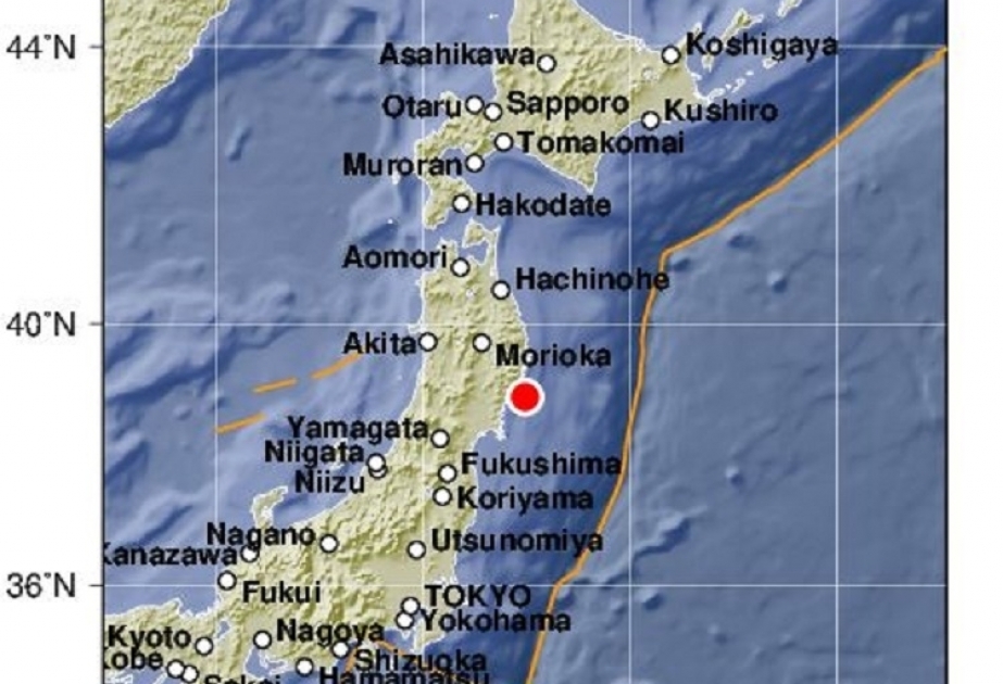 日本东岸近海发生强震