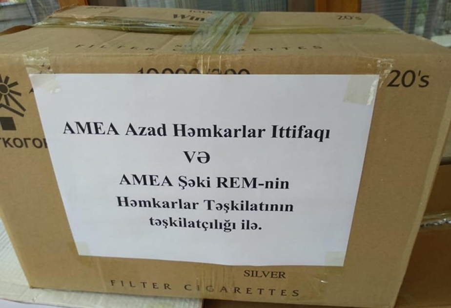 AMEA-nın Şəki Regional Elmi Mərkəzi tərəfindən aztəminatlı ailələrə yardım göstərilib