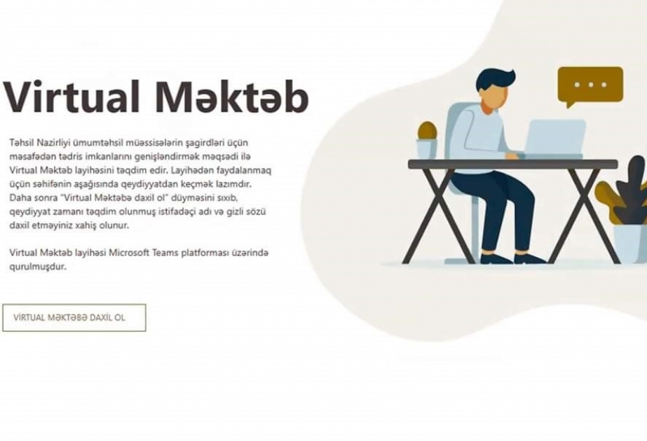 “Virtual məktəb” portalında əlavə imkanlar yaradılıb
