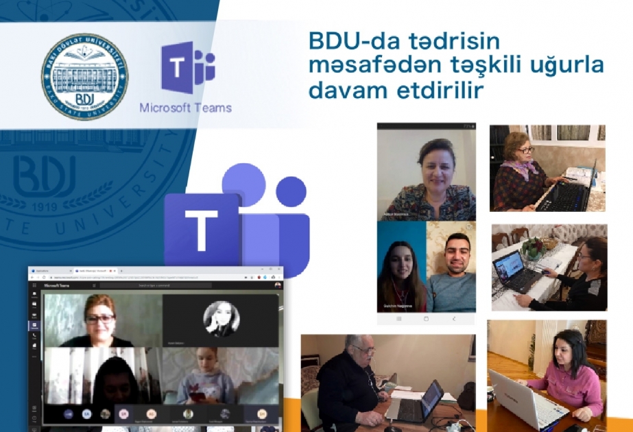 Educación a distancia continúa con éxito en la Universidad Estatal de Bakú