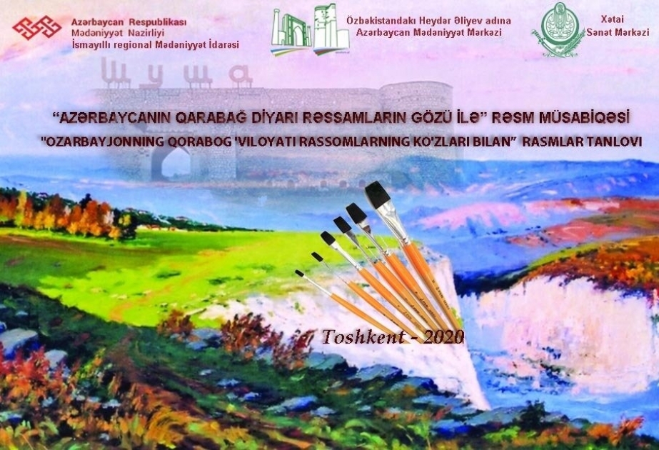Özbəkistanda “Azərbaycanın Qarabağ diyarı rəssamların gözü ilə” rəsm müsabiqəsi elan olunub