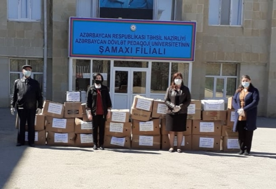 ADPU-nun Şamaxı filialı “Evdə qal!” sosial aksiyasına qoşuldu