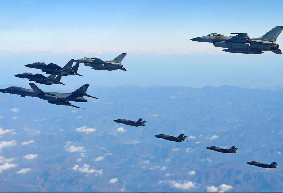 ABŞ və Cənubi Koreya birgə hərbi hava təlimləri keçirir