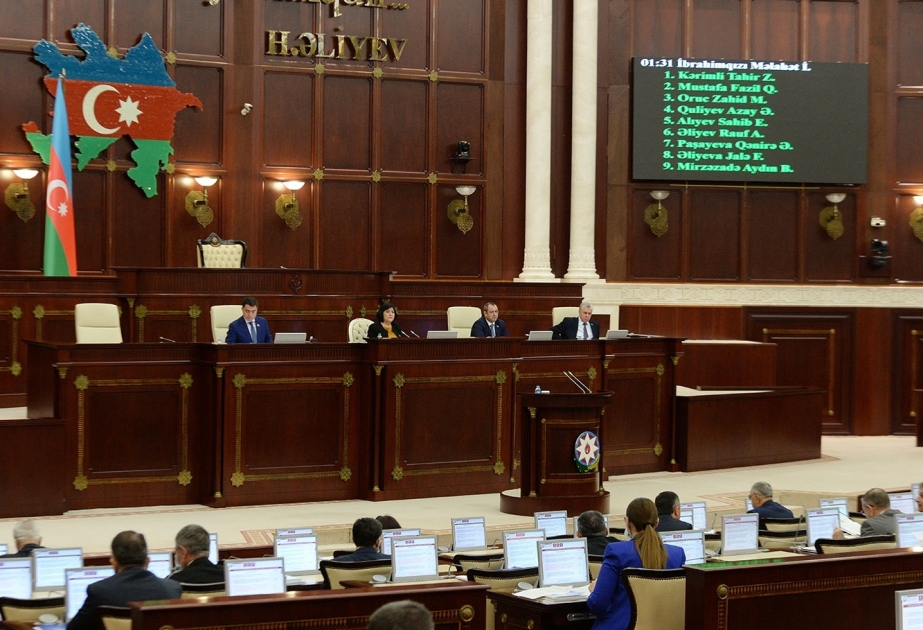 Azerbaijani Parliament holds plenary session
