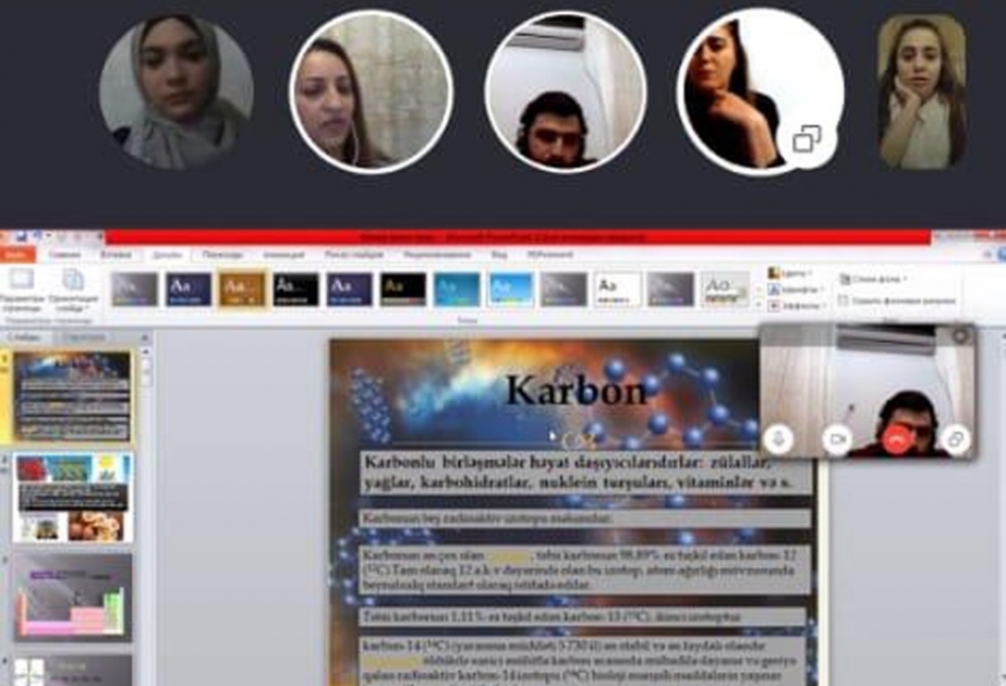 Neft-Kimya Prosesləri İnstitutunda distant dərslər davam edir
