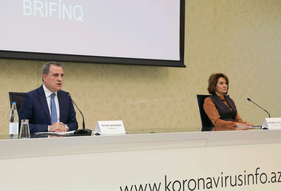 Ceyhun Bayramov: Karantin rejiminin yumşaldılmasına dair qərarlar ilk olaraq təhsil sektoruna aid edilməyəcək VİDEO