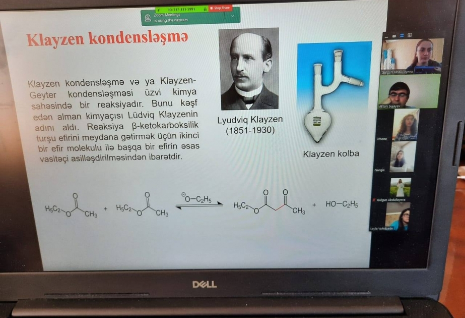 Aşqarlar Kimyası İnstitutunda magistrantların elmi-pedaqoji təcrübəsi davam edir