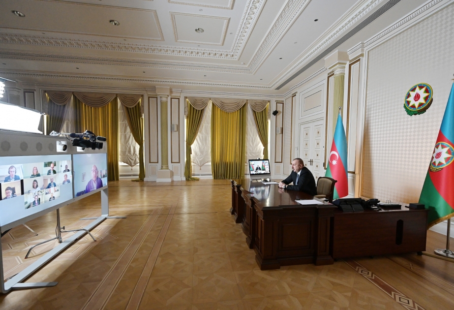 Состоялась видеоконференция между Президентом Ильхамом Алиевым и президентом Европейского банка реконструкции и развития  ОБНОВЛЕНО ВИДЕО