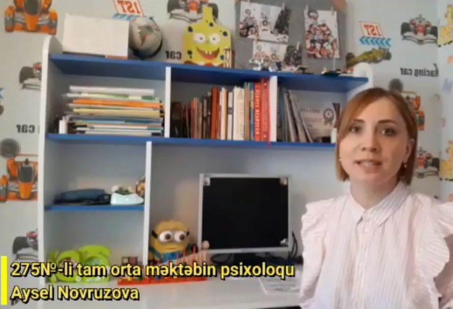 “Məktəb psixoloqundan tövsiyələr” sosial-maarifləndirmə layihəsi davam edir VİDEO