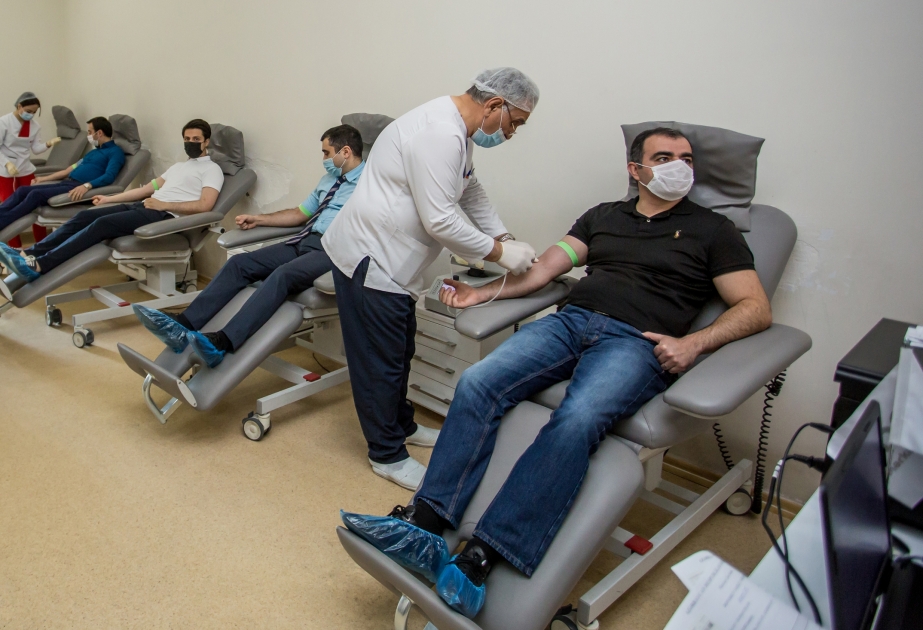 KOBİA da qanvermə aksiyasına qoşulub