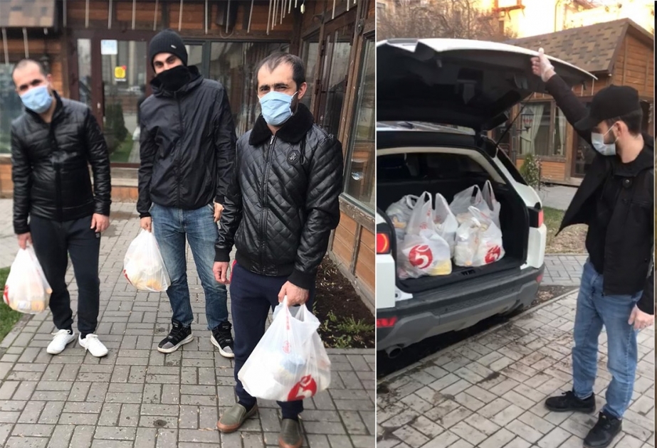 Kazandakı azərbaycanlılar tələbələrə və aztəminatlı ailələrə yardım göstəriblər