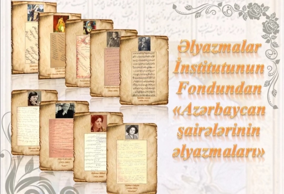 Azərbaycan şairələrinin əlyazmalarının videosərgisi hazırlanıb
