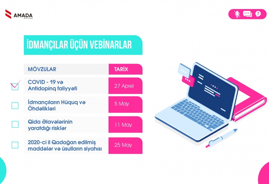 AMADA iki aylıq onlayn təhsil proqramına start verib