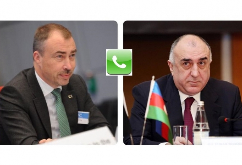 Canciller azerbaiyano tuvo una conversación telefónica con Toivo Klaar
