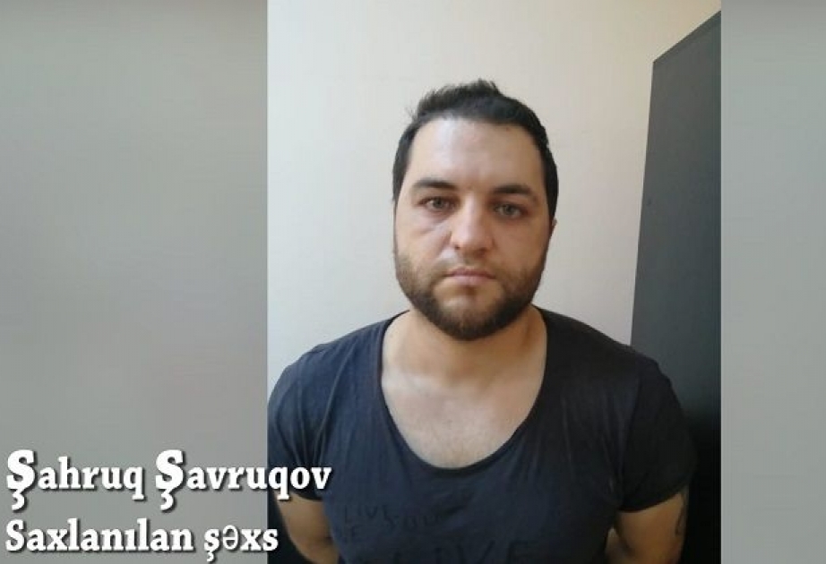 Bakıda narkotik vasitələrin satışı ilə məşğul olan silahlı şəxs saxlanılıb VİDEO