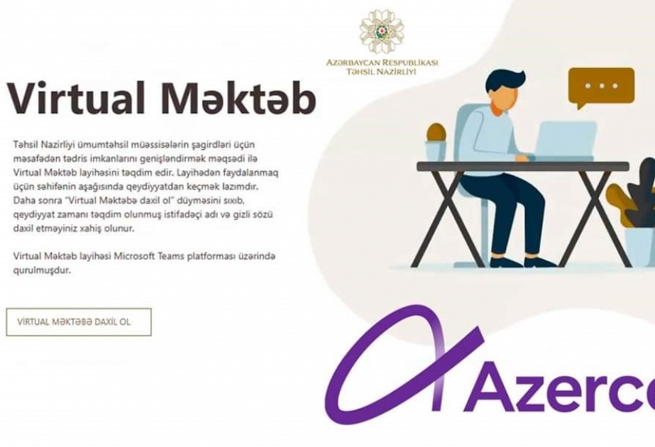 “Azercell”dən onlayn tədris verən müəllimlərə dəstək