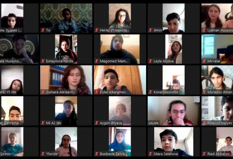 Bakı məktəblilərinin V Ekoloji Forumu onlayn platformada keçirilir