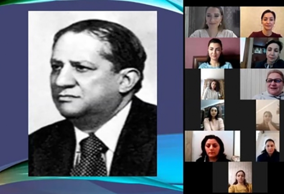 Muzeydə ədəbiyyatşünas alim Əziz Mirəhmədovun 100 illiyinə həsr olunan videoseminar keçirilib