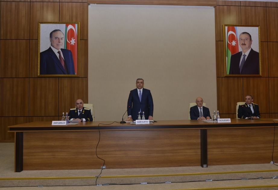 El nuevo Fiscal General de Azerbaiyán se presentó al colectivo