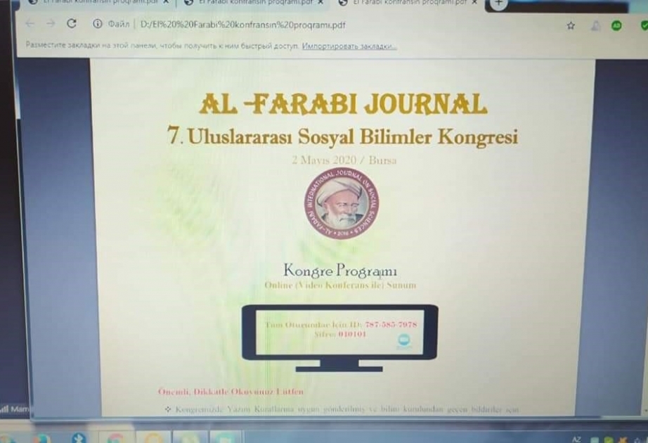 Muzey əməkdaşı beynəlxalq konqresdə məruzə edib
