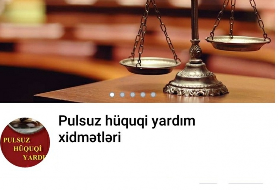 1200-dən çox vətəndaşa onlayn formada pulsuz hüquqi yardım göstərilib