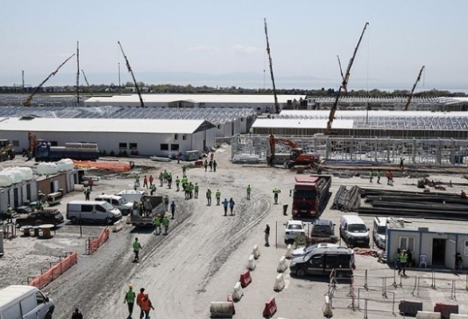 İstanbulda yeni inşa edilən iki xəstəxanada son tamamlanma işləri aparılır