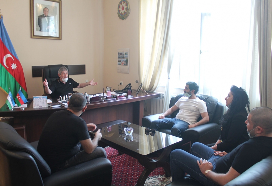 Koronavirus səbəbindən Özbəkistanda qalan vətəndaşlarımızın bir qrupu ilə görüş olub