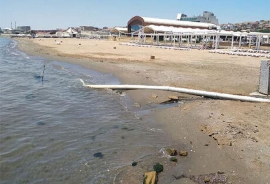 В прибрежной полосе Каспийского моря сотрудниками Минэкологии проведен очередной рейд