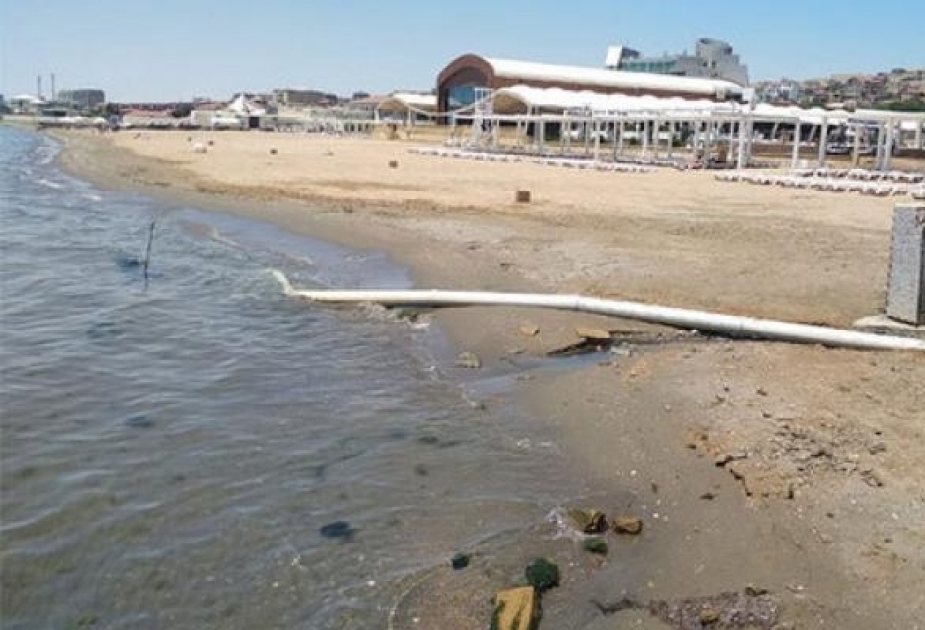 En la franja costera del Mar Caspio los empleados del Ministerio de Ecología realizaron otra operación