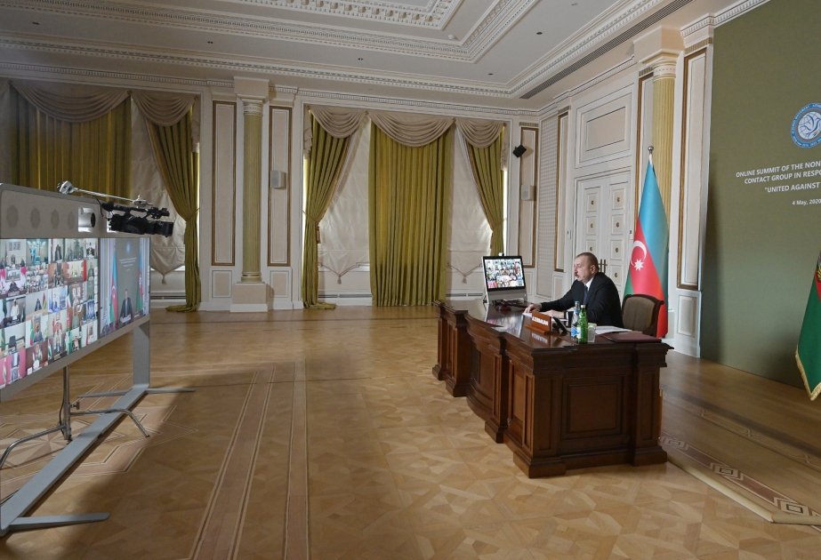 La Cumbre de MNOAL se celebra en el formato del Grupo de Contacto por iniciativa del Presidente Ilham Aliyev