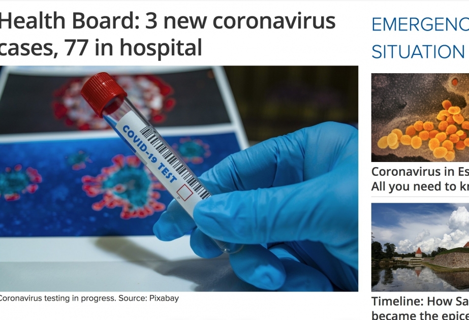 Le nombre des contaminés au COVID-19 augmente dans les pays baltes