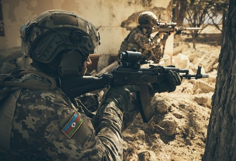 Azerbaijani special forces units hold tactical-special exercises VİDEO