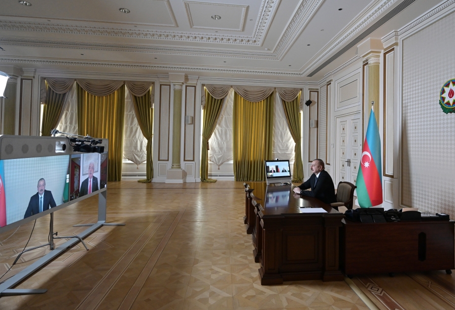 الرئيس الأذربيجاني: لقد أظهرنا التضامن والوحدة ، والآن يجب أن نظهر المسؤولية والانضباط