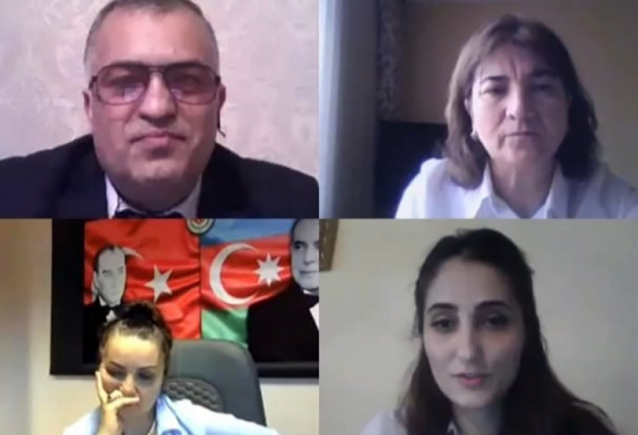 Videokonfrans: Xocalı soyqırımının tanınmasında diasporun rolu